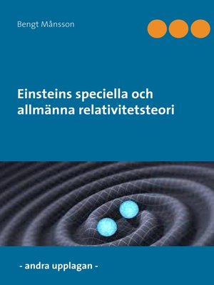cover image of Einsteins speciella och allmänna relativitetsteori